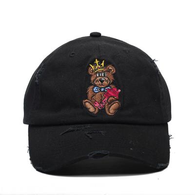 China Guangzhou COMMON Good Quality Factory Custom Embroidered Logo Dad Hats for sale