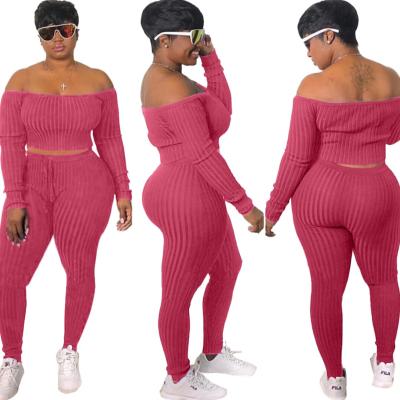 China Hot selling QUICK DRY plus size women clothing fashion women fall clothes high quality outfits women two piece set clothing for sale