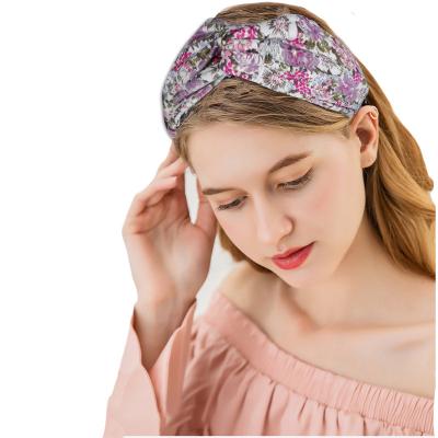 China Popular Strachy Cross Headband Fashion Comfortable Soft Elastic Hair Band Headband Hair Accessories for sale