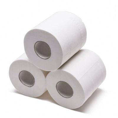 China Best Selling Eco - Friendly Fabric Bathroom Roll Material High Quality Native Wood Pulps Embossed Toilet Paper for sale