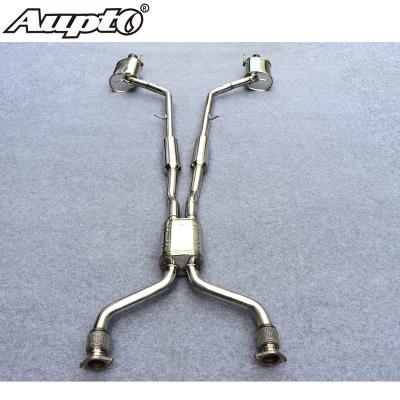 China 304 Stainless Steel Car Exhaust Catback Exhaust Control Valve Exhaust Pipes For Infiniti G25 for sale