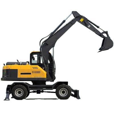 China Multifuction manufacturer good quality 11ton hydraulic wheel excavator for sale for sale