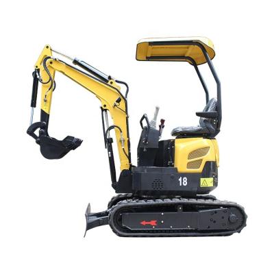 China Easy To Operate 2022 New High Performance Mini Excavator 1.8 Ton Mini Excavator With 0.04cbm Bucket For Sale for sale