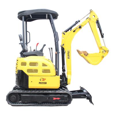 China Construction worksÂ   Free Shipping CE Certification 1.8T Cheap Mini Excavator For Sale for sale