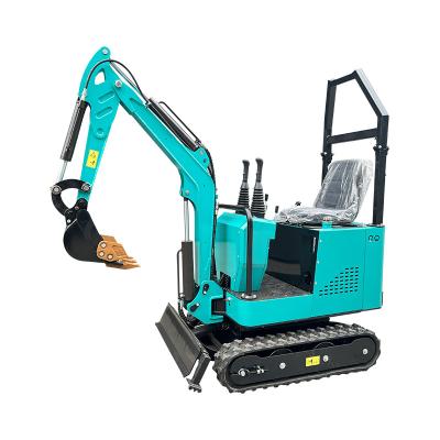 China Easy To Operate 1 Ton Mini Excavator Hydraulic Crawler Digger Wholesale For Sale Cheap Excavator for sale