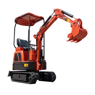 China Easy To Operate China Hot Selling Machinery 1ton Mini Excavator Portable Digging Digger / Cheap Mini Excavator for sale