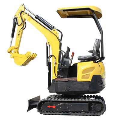 China Easy To Operate Hot Sale Best Machinery 1.7ton Mini Excavator Portable Digging Digger Excavator for sale