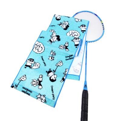 China 100% Cotton Printed Cartoon Towel Sports Towel Customized Viable Digital Fitness Towel for sale