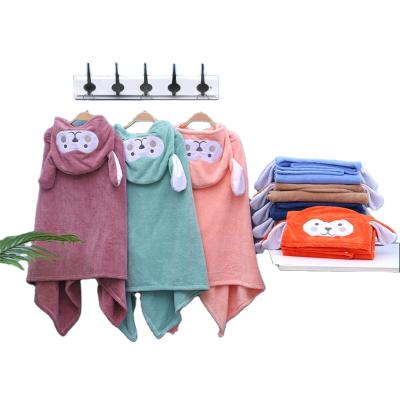 China 100% Organic Cotton Hooded Towel Baby Blanket Safe For Toddler Kids for sale