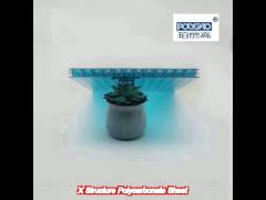 flame retardant polycarbonate sheet multiwall 30mm x structure for wall panel