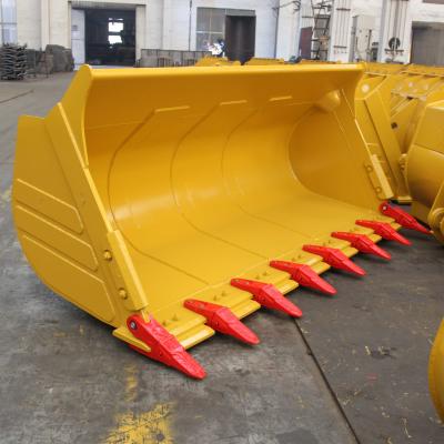 China Machinery Repair Shop Front Loader Bucket Wheel Loader Parts Skeleton Bucket For Heavy Equipment for sale