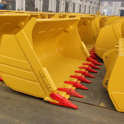 China High Quality Machinery Repair Shops Loader Bucket Standard Wheel Bucket for sale