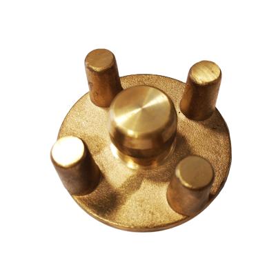 China Industry Custom Electrical Brass Fittings Brass Insert Nut Threaded Casting Insert for sale