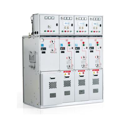 China Secondary Equipment STEEL Ring Main Unit Switchgear 33kv 6.6kv Distribution Panel for sale