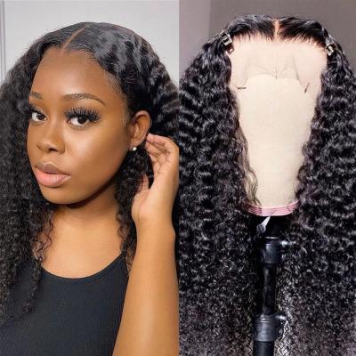 China High Quality Virgin Cuticle Aligned Hair Cheap Wholesale Human Hair Wigs Lace Front Body Curly Wave Virgin Full Lace Brazilian Cuticle Aligned Hair Wigs For Black Women for sale