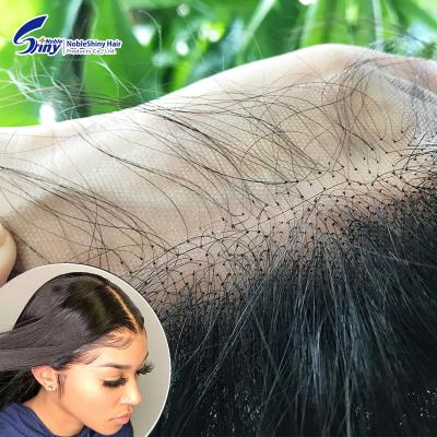 China High Quality Virgin Cuticle Aligned Brazilian Hair Top Grade Virgin Cuticle Aligned Swiss Hair 4x4 2x6 5x5 13x4 13x6 6x6 7x7 360 Lace Closure Frontal Closure & Bandeau for sale