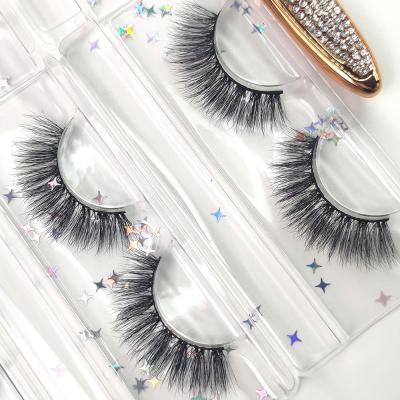 China Natural False 6D Mink Eyelashes Look Natural Full Strip Lashes Seller With Customized Boxes for sale