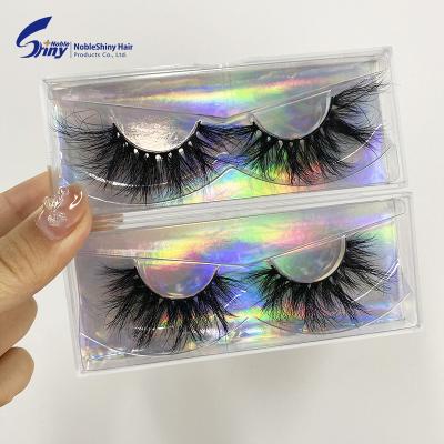 China 3d Mink Eyelashes Vendor 18mm Natural Fluffy Bulk Eyelash Lash Trays Mink Lashes 3d Customized Boxes for sale