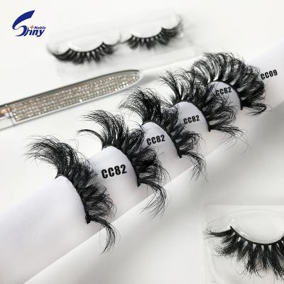 China Custom 3d Lower Price 100 Mink Eyelashes Full Strip Natural Eyelash Wholesale Box for sale