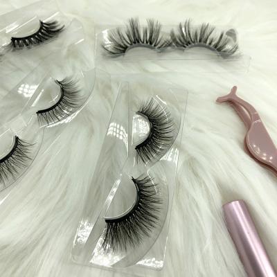 China China Manufacturer Private Label False Luxury Newest Natural Magnetic Long Eyelashes With Eyeliner Vegan for sale