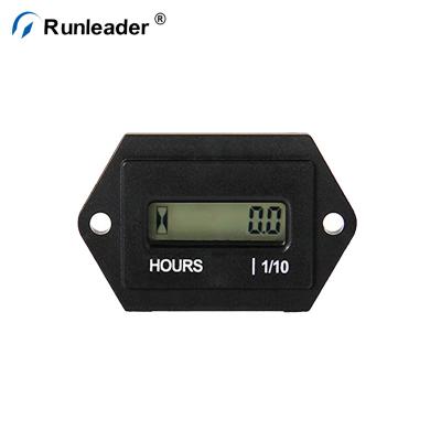 China Runleader Digital Industrial LCD Hour Meter For Diesel Engine Waterproof AC / DC Powered Hour Meter for sale