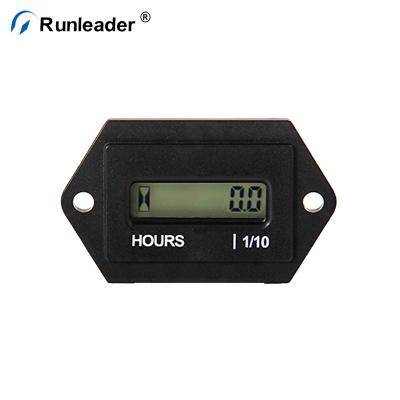 China Runleader Digital AC DC Hour Meter Hour Meter For UTV Generator Cultivator Mantis Mower for sale