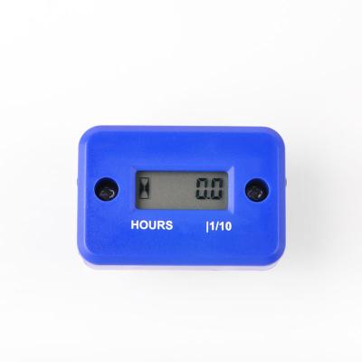 China Industrial Waterproof Digital Hour Meter For Motorcycle Lawn Mower Chainsaw Gasoline Hour Meter ATV Dirt Bike for sale