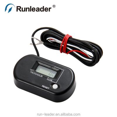 China Runleader Digital Tacho Hour Meter Engine Maintenance Reminder RPM Meter For Motocross 7x4x1.5cm for sale