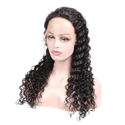 China Wholesale Cheap Transparent Brazilian Human Hair Full Lace Wig Water Wave Full Lace Frontal Wig HD HD Lace Front Wig For Black Women for sale