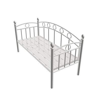 China Other Children's Bed The European Bed Frame Metal Platform Bed Headboard Iron Retro Double for sale