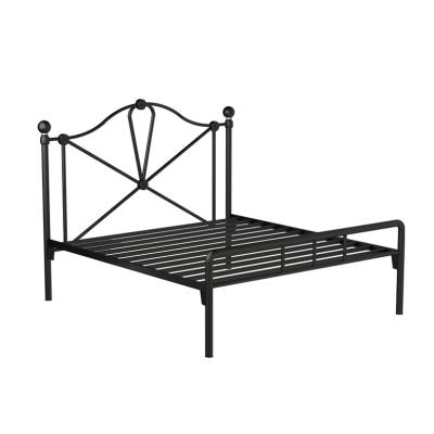 China Modern Style Platform Bed Metal Frame Metal Bed Single View for sale