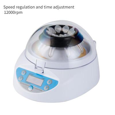 China Lab Adjustable Speed ​​And Ultra-fast Speed ​​And Time Model Centrifuge 12000rpm Mini Regulation Time 12000rpm for sale