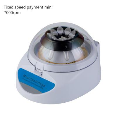 China Small Portable Mini Centrifuge Constant Speed ​​Low Speed ​​PCR Lab Fixed Speed ​​7000r/min for sale