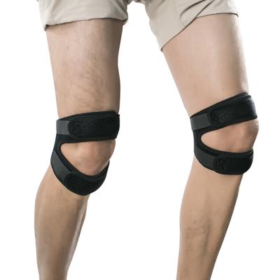 China Supply Adjustable Sports Pad Knee Pain Relief Neoprene Knee Strap For Running for sale