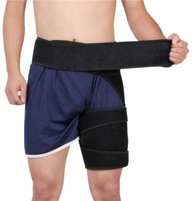 China Adjustable Hip Groin Tendon Sciatic Nerve and Thigh Pain Relief Hip Tension Brace Support for sale