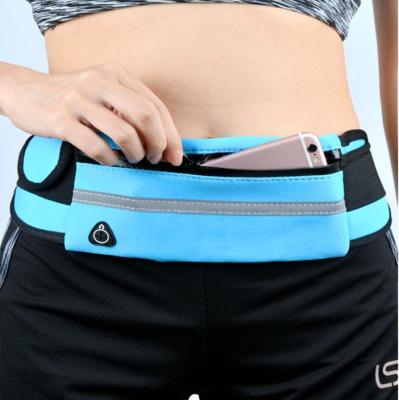 China Running Belt Fanny Pack Runners Water Resistant Belt Waist Pack Waist Running Belt For Increasing Fitness for sale