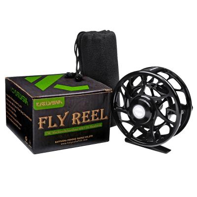 China Good Quality 5/7 7/9 9/10 Sizes Straight 3 Types 7 Full Colors Metal Fly Spinners Aluminum Alloy Fly Fishing Wheel for sale