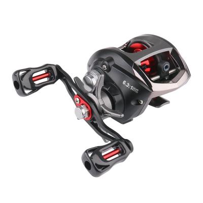 China Lightweight LP200 Alloy Model Water Drop Wheel 12+1BB Design Aluminum Alloy Aluminum V Reel Supporting Baitcasting Fishing Reel for sale