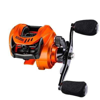 China LEFT HAND BEARKING CC200 Baitcasting Reel 7KG Max Drag 6.5:1 High Speed ​​Fishing Reel Reinforced Reel Carp Fishing for sale