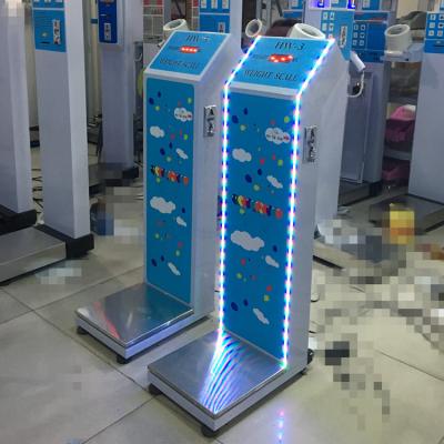 China Coin Operated Electronic Weight Vending Machine Luggage Scale 34*50*123cm for sale