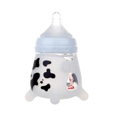 China Wholesale BPA Free Manufacturer BPA Free Newborn Unique Milk Glass Feeding Babies Bottles for sale