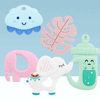 China BPA Free New Type Silicone Baby Chewing Teether Baby Teether Maker Chewing Toys for sale