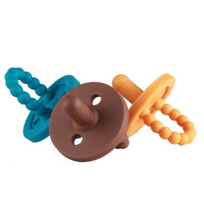 China BPA Free Silicone Cheap Newborn Baby Food Customized Feeding Teats Clips Holder For Baby Toy for sale