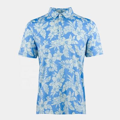 China Full Sublimated Pattern Printing Polo Shirts  High Quality Golf Polo Shirts Te koop