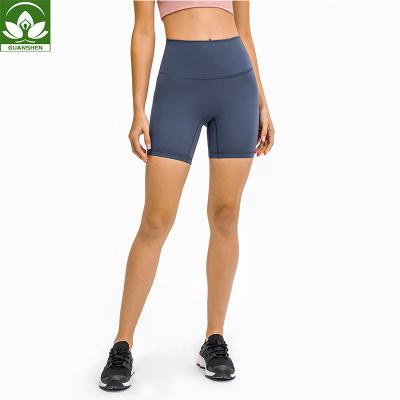 China Wholesale Custom Logo Sports Hip Women Sports Shorts Logo Stretchy Yoga Leggings High Waist Breathable Hot Sale Sportswear for sale