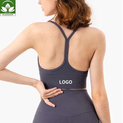 China Wholesale Breathable Women's Sexy Back Wear Fitness Gym Sports Yoga Bra Plus Size Sports Bra for sale