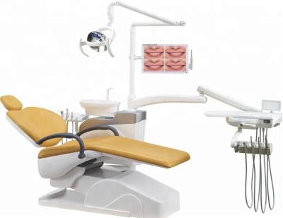 China Guangzhou factory metal dental chair for clinic PU for sale