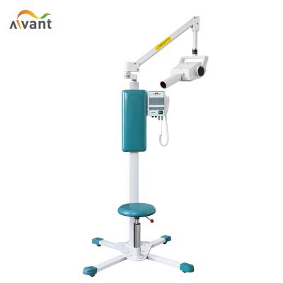 China Hot sale mobile china digital dental x ray equipment with 1.5mm stool for sale