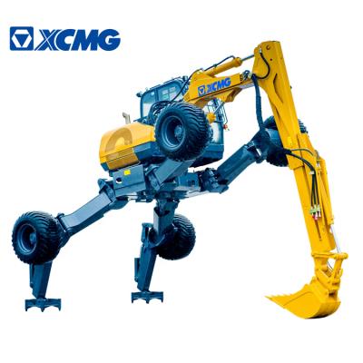 China XCMG factory mobile excavator ET110 China 0.3m3 spider wheel walking excavator for sale for sale