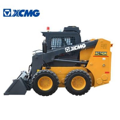 China Factory Cheap XC740K Mini Compact Skid Steer Loader From XCMG Factory For Sale for sale